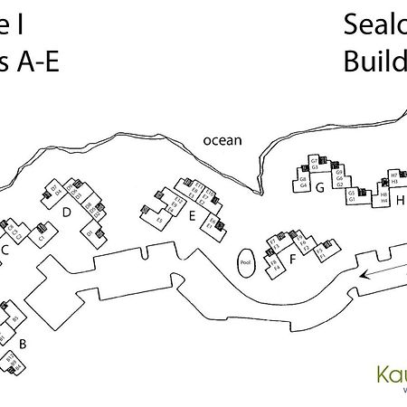 Sealodge B4 Princeville Exteriör bild